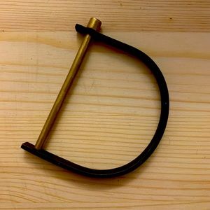 Miansai Noir and Brass U Cuff